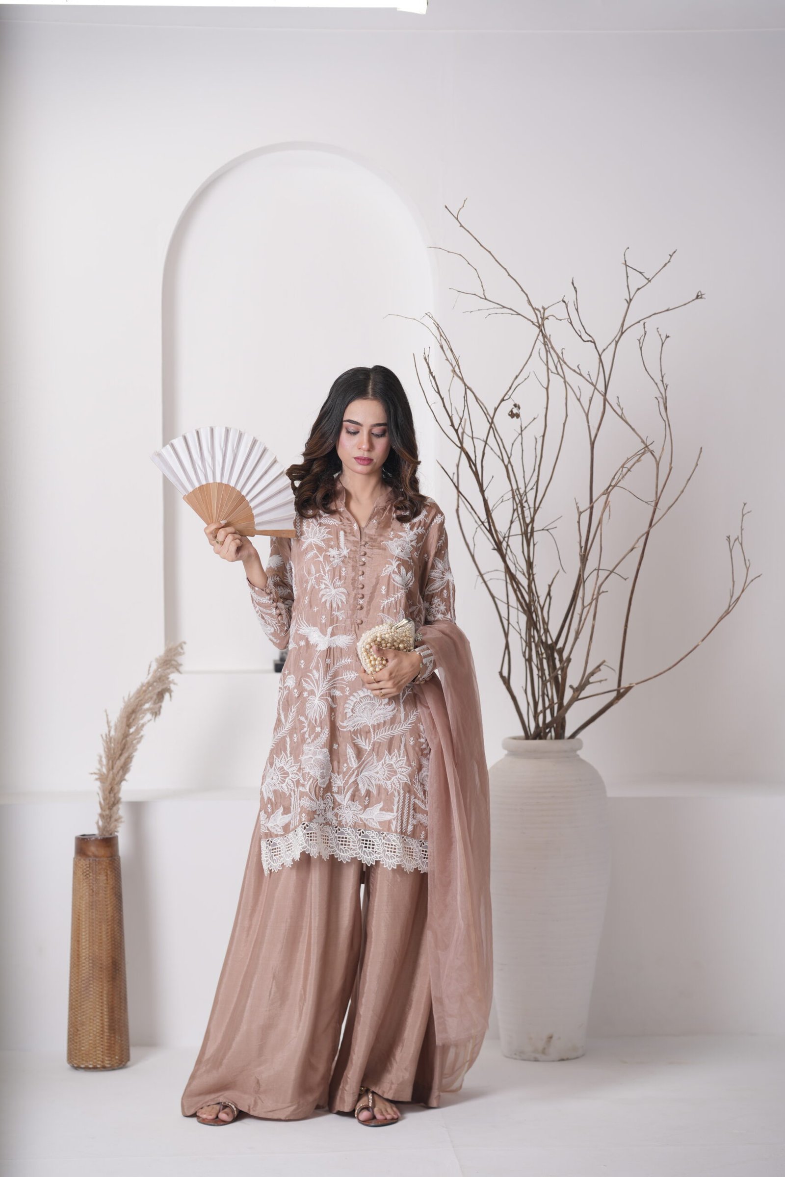 Trendy Thread Cotton Silk Embroidered 3 Piece Suit for Women – Elegant Pakistani Designer Dress | Sadia Seema