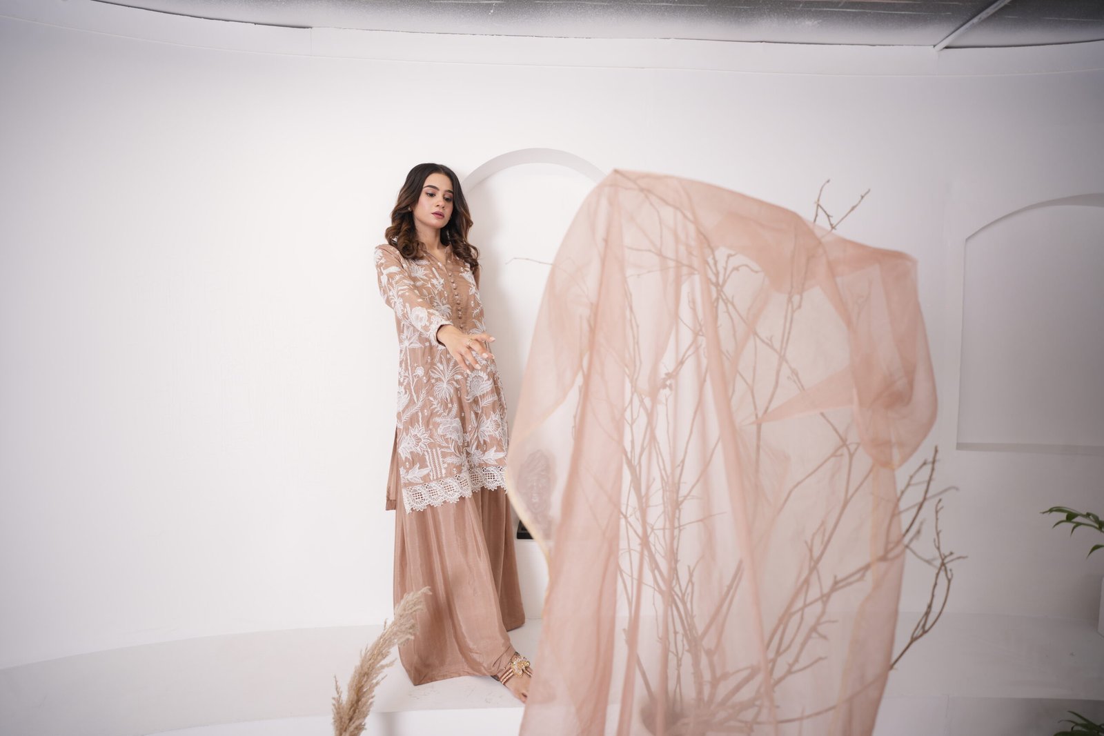 Trendy Thread Cotton Silk Embroidered 3 Piece Suit for Women – Elegant Pakistani Designer Dress | Sadia Seema - Image 12
